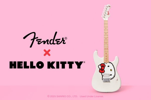 The Fender x Hello Kitty Collection🎀🎸
